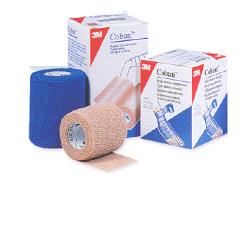 BENDA ELASTICA COMPRESSIVA AUTOADESIVA COBAN 7,5X300CM IN ESTENSIONE 7,5X600CM COLOR CARNE - Farmacia Mortise