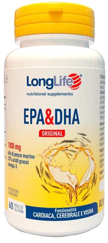 LONGLIFE EPA DHA 60 PERLE - Farmacia Mortise
