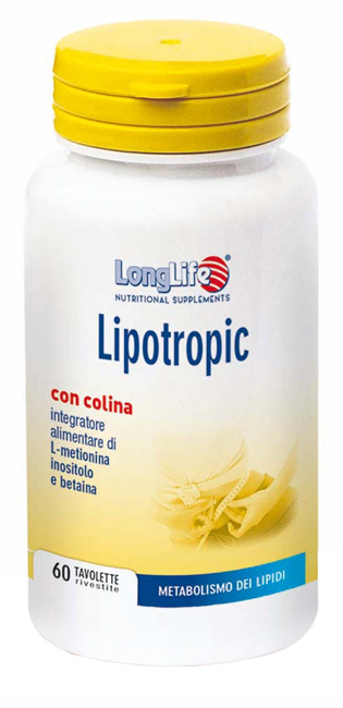 LONGLIFE LIPOTROPIC 60 TAVOLETTE RIVESTITE DA 1,5 G - Farmacia Mortise