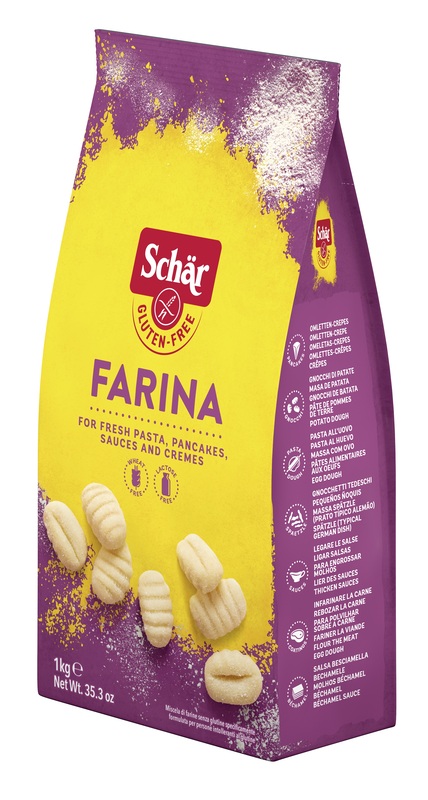 SCHAR FARINA PER PASTA FRESCA PANCAKES SALSE E CREME 1 KG - Farmacia Mortise