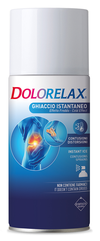DOLORELAX ICE GHIACCIO ISTANTANEO SPRAY BOMBOLETTA CAPIENZA 150 ML - Farmacia Mortise