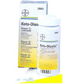 STRISCE MISURAZIONE GLICOSURIA E CHETONURIA KETODIASTIX 50 PEZZI - Farmacia Mortise
