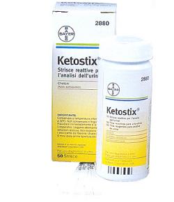 STRISCE MISURAZIONE CHETONURIA KETOSTIX 50 PEZZI - Farmacia Mortise