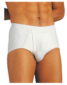 SLIP CONTENITIVI DA UOMO DUALSAN COLORE BIANCO MISURA 4 - Farmacia Mortise