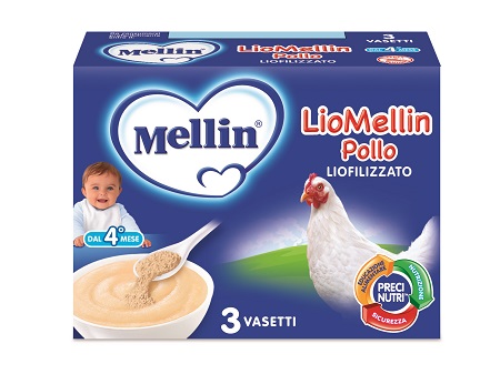 LIOMELLIN POLLO LIOFILIZZATO 10 G 3 PEZZI - Farmacia Mortise