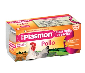 PLASMON OMOGENEIZZATO POLLO 80 G X 2 PEZZI - Farmacia Mortise