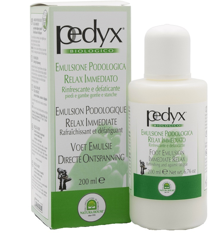 PEDYX EMULSIONE PODOLOGICA RELAX IMMEDIATO RINFRESCANTE E DEFATICANTE 200 ML - Farmacia Mortise