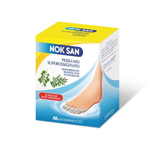NOK SAN PEDILUVIO SUPEROSSIGENATO 25 G - Farmacia Mortise