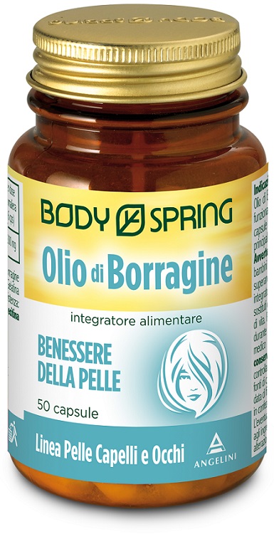 BODY SPRING OLIO DI BORRAGINE 50 CAPSULE MOLLI - Farmacia Mortise