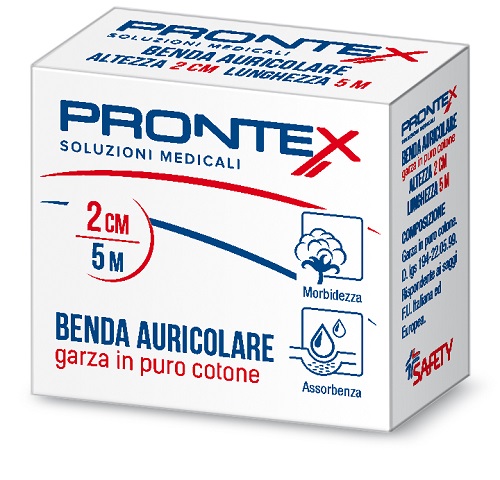 PRONTEX BENDA AURICOLARE 2 CM - Farmacia Mortise