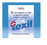 PRONTEX GARZA COMPRESSA OCULARE NON ADESIVA COTONE 10 PEZZI - Farmacia Mortise