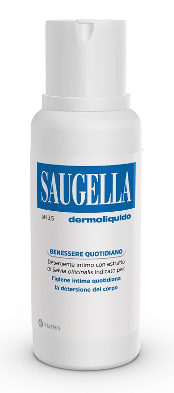SAUGELLA DERMOLIQUIDO PH 3,5 DETERGENTE INTIMO BENESSERE QUOTIDIANO 750 ML - Farmacia Mortise