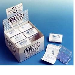 TAPPO AURICOLARE SILOR IN SILICONE 24X6 PEZZI - Farmacia Mortise