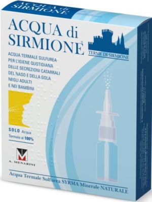 ACQUA SIRMIONE MINERALE NATURALE 6 FIALE 15 ML - Farmacia Mortise