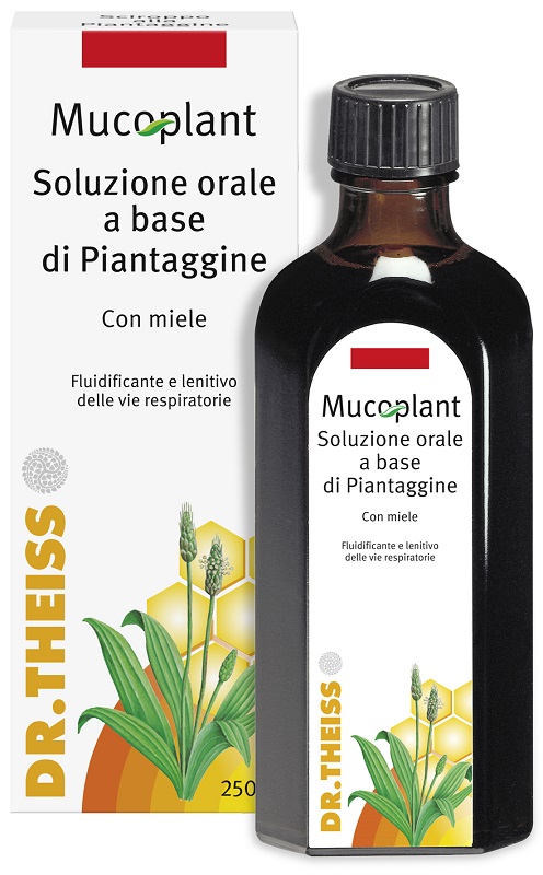 THEISS MUCOPLANT PIANTAGGINE 250 ML - Farmacia Mortise