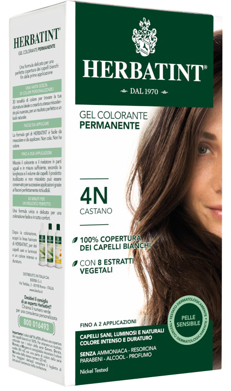 HERBATINT 4N CASTANO 150 ML - Farmacia Mortise