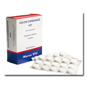 CALCIO CARBONATO VITI 60 COMPRESSE - Farmacia Mortise