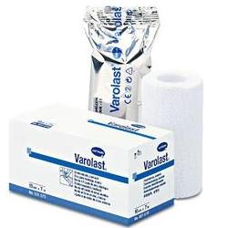 BENDA BIESTENSIBILE VAROLAST ALL'OSSIDO DI ZINCO 100% COTONE COLORE BIANCO 10X700CM - Farmacia Mortise