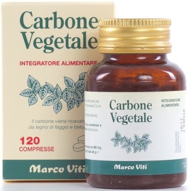 CARBONE VEGETALE 40 COMPRESSE - Farmacia Mortise