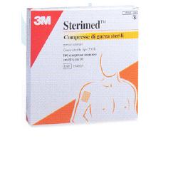 GARZA COMPRESSA STERIMED IN COTONE 20 FILI 10X10CM 25 PEZZI - Farmacia Mortise