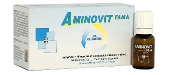 AMINOVIT FAMA CARNOSINA 10 FLACONCINI 10 ML - Farmacia Mortise