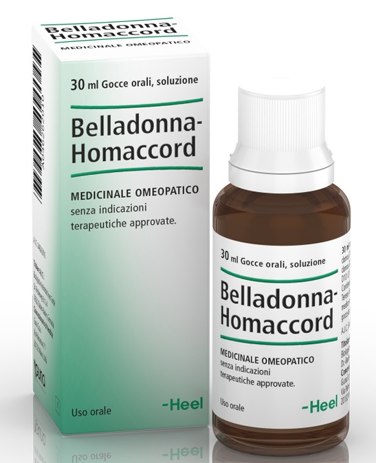 HEEL BELLADONNA HOMACCORD GOCCE 30 ML - Farmacia Mortise