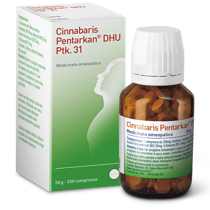 CINNABARIS 31 PTK 200 COMPRESSE 50 G - Farmacia Mortise