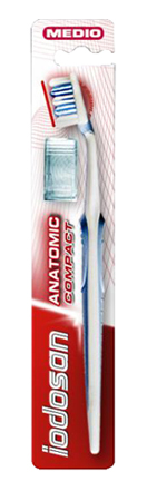 IODOSAN COMPACT SPAZZOLINO ANATOMICO - Farmacia Mortise