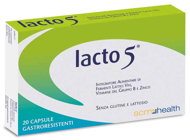 LACTO 5 20 CAPSULE - Farmacia Mortise