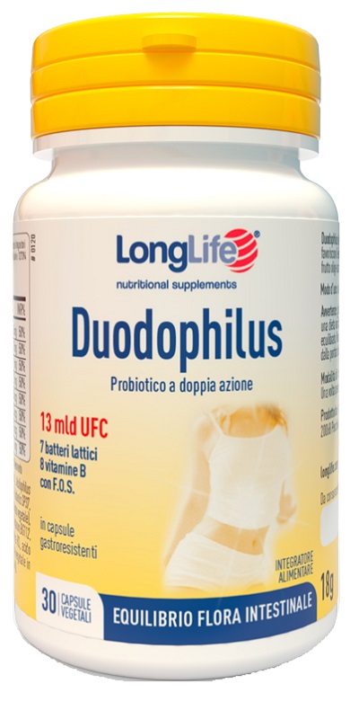 LONGLIFE DUODOPHILUS 30 CAPSULE VEGETALI - Farmacia Mortise