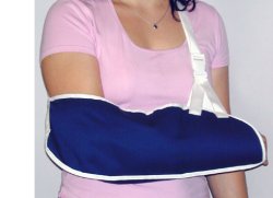 REGGIBRACCIO SEMPLICE MISURA MEDIA. CONSENTE L'IMMOBILIZZAZIONE IN POSIZIONE CORRETTA DEL BRACCIO NEI CASI DI SLOGATURE, TRAUMI ED INGESSATURE - Farmacia Mortise