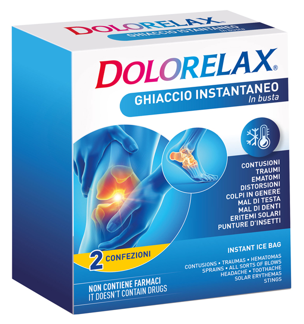 DOLORELAX ICE BAG GHIACCIO BUSTA 2 PEZZI - Farmacia Mortise