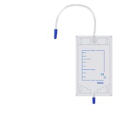 SACCA DI DRENAGGIO DA GAMBA PER INCONTINENZA TUBO 35 CM 10 PEZZI - Farmacia Mortise