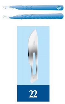 BISTURI PIC MONOUSO STERILE MISURA 22 1 PEZZO - Farmacia Mortise