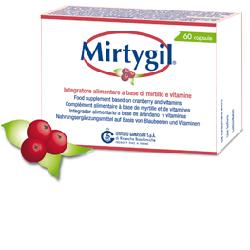 MIRTYGIL 60 CAPSULE - Farmacia Mortise