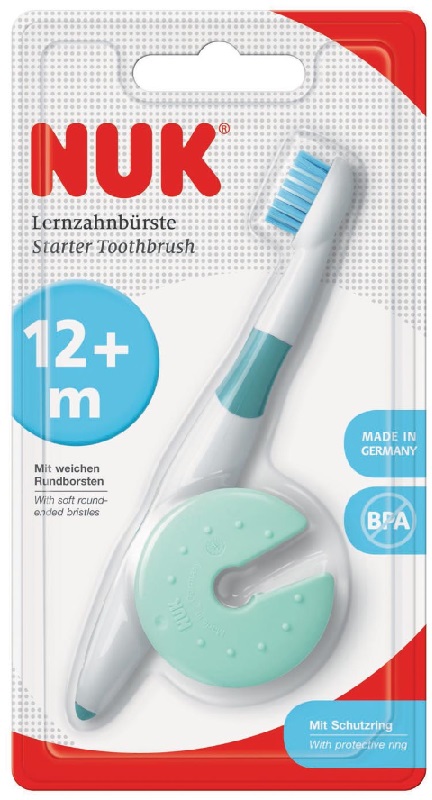 NUK SPAZZOLINO STARTER + ANELLO - Farmacia Mortise