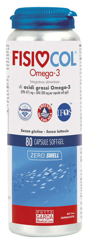 FISIOCOL OMEGA 3 80 CAPSULE - Farmacia Mortise
