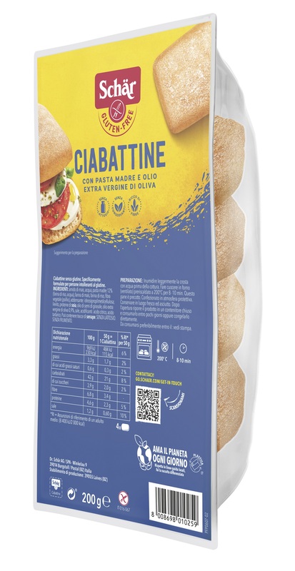 SCHAR CIABATTINA 200 G - Farmacia Mortise