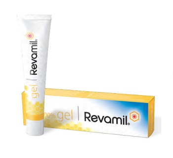 GEL A BASE DI MIELE STANDARDIZZATO E IRRADIATO A RAGGI GAMMA REVAMIL GEL PER GESTIONE ULCERE E INFEZIONI TUBO 18 G - Farmacia Mortise