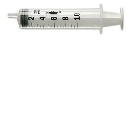SIRINGA PIC MONOUSO STERILE SENZA AGO CAPACITA' 2,5ML 1 PEZZO - Farmacia Mortise
