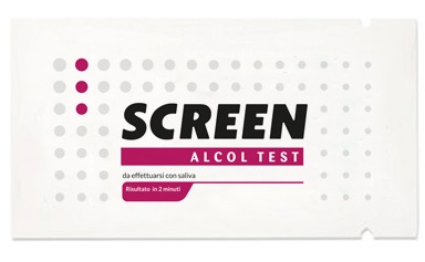 SCREEN ALCOL TEST SALIVA - Farmacia Mortise