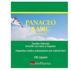 PANACEO BASIC 180 CPS ZEOLITE ATTIVATA ARRICCHITA CON DOLOMITE (CALCIO E MAGNESIO) - Farmacia Mortise