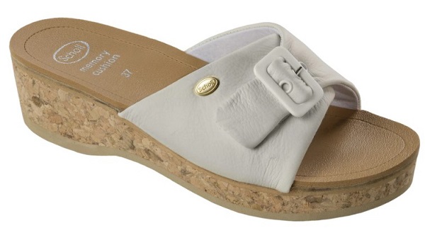 WAPPY LEATHER WOMENS WHITE MEMORY CUSHION BIANCO 38 - Farmacia Mortise