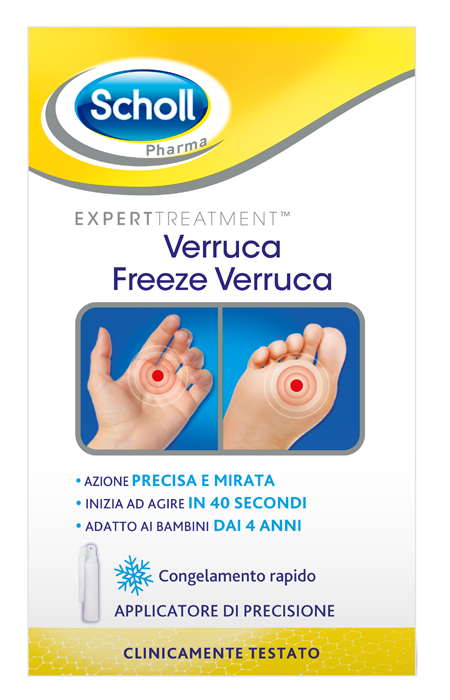 FREEZE VERRUCA SCHOLL CON SISTEMA APPLICATORE - Farmacia Mortise