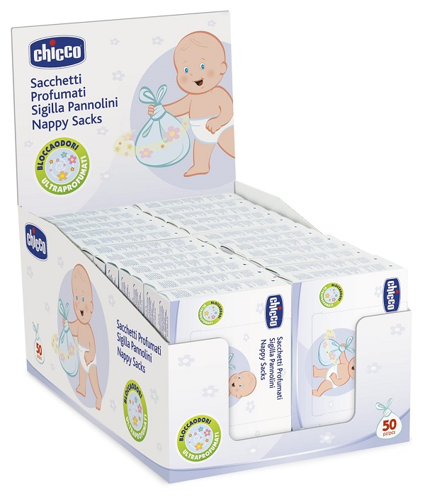 CHICCO SACCHETTI PROFUMATI PANNOLINI - Farmacia Mortise