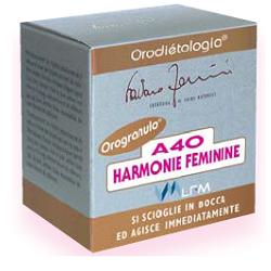 A40 HARMONIE FEMININE OROGRANULI - Farmacia Mortise