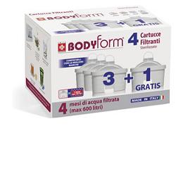BODYFORM CARTUCCE FILTRANTI 4 PEZZI - Farmacia Mortise