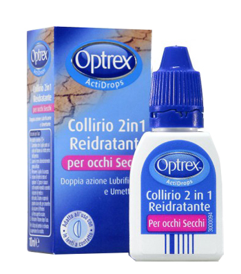 GOCCE OCULARI OPTREX ACTIDROPS 2IN1 REIDRATANTE OCCHI STANCHI 1 PEZZO - Farmacia Mortise