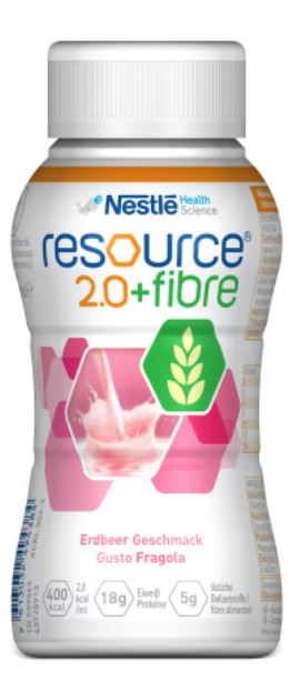 RESOURCE 2,0 + FIBRE FRAGOLA 200 ML - Farmacia Mortise