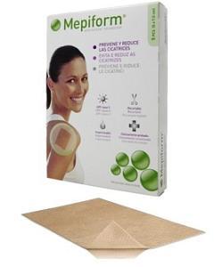 MEPIFORM MEDICAZIONE ATRAUMATICA PER CICATRICI CHELOIDI 10X18 CM 5 PEZZI - Farmacia Mortise